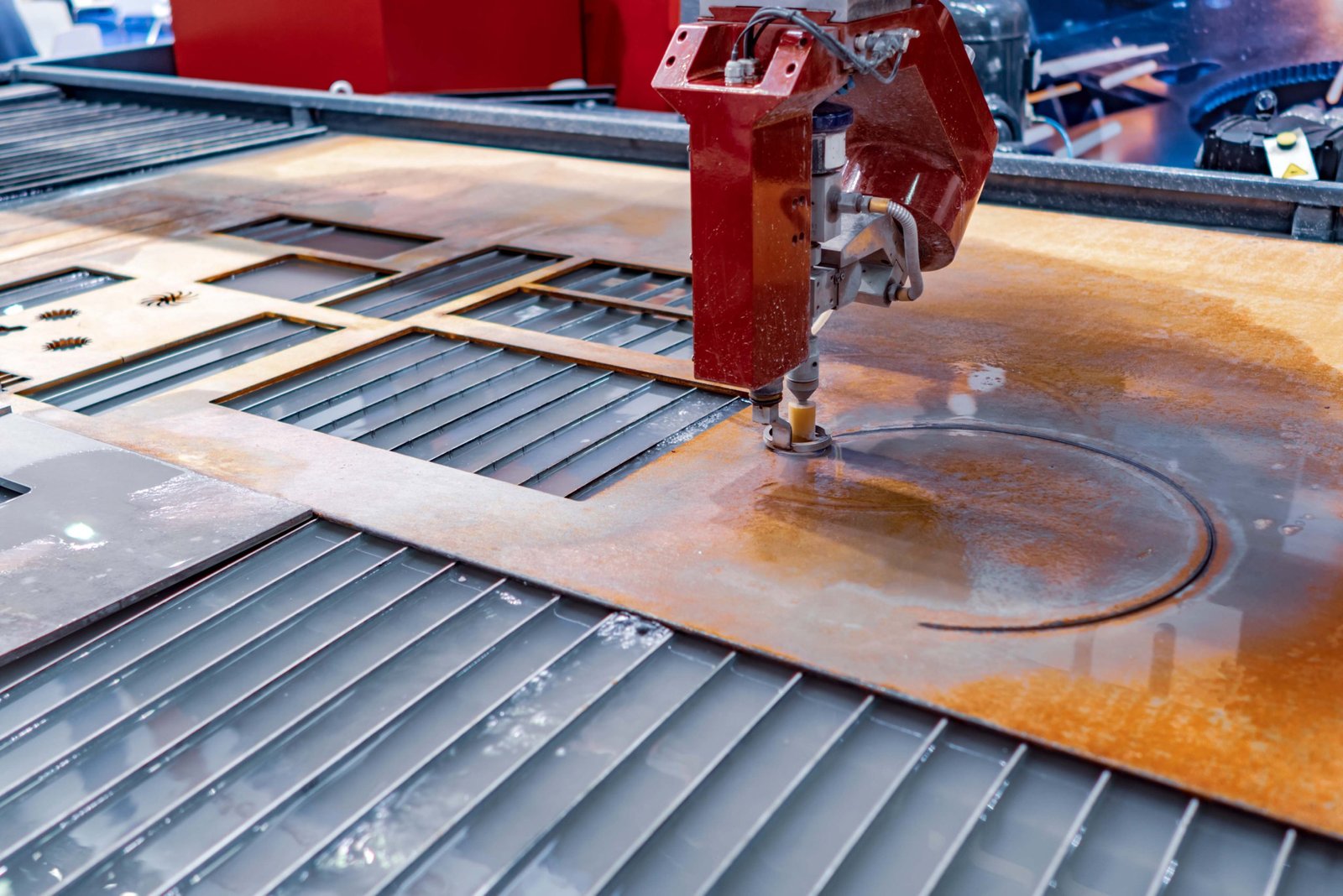 Matériaux découpés par jet d’eau – métal, pierre, composites